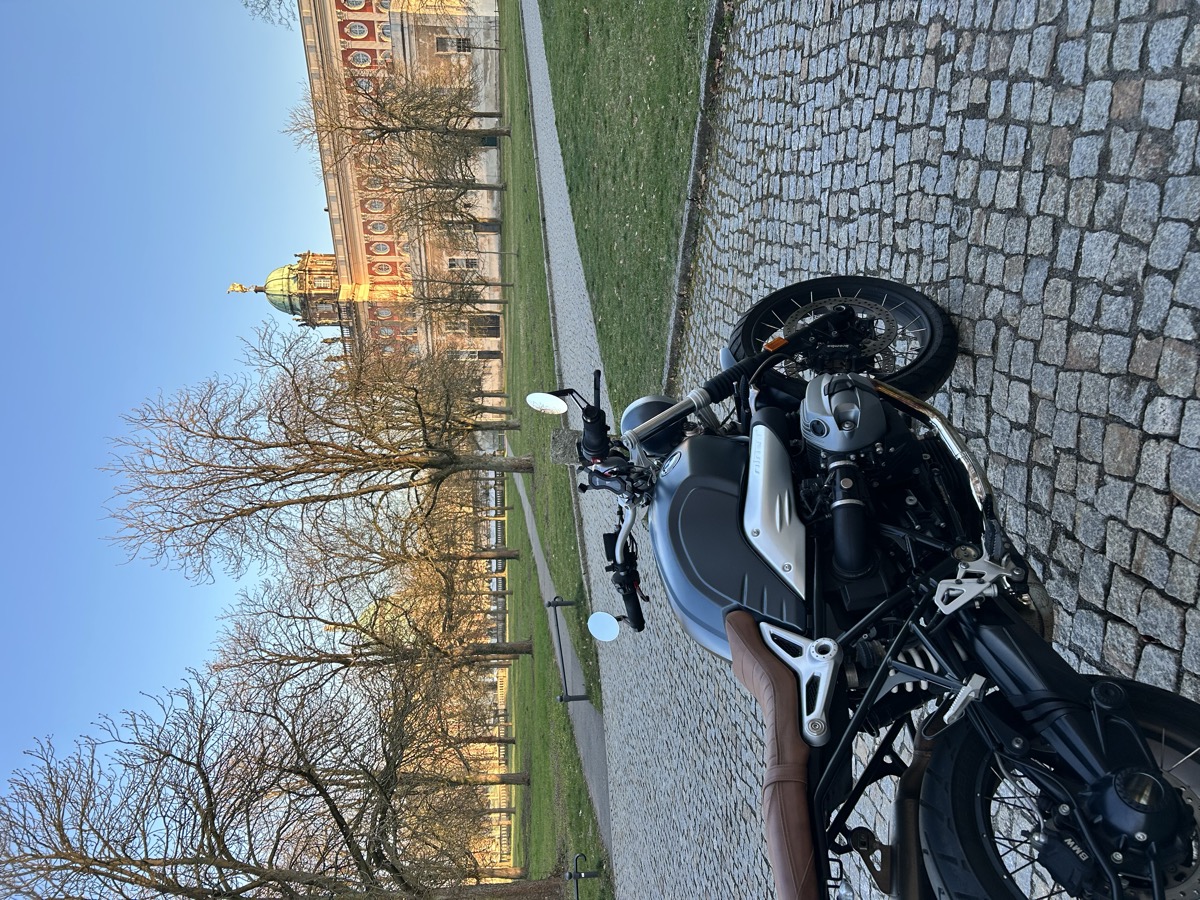 BMW motorcycle in Berlin